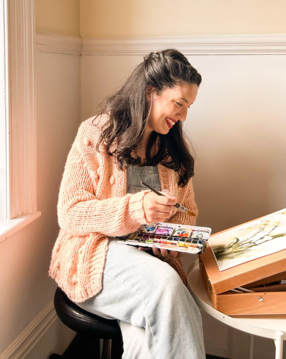 Ana Wilhelm — artista e professora de aquarela